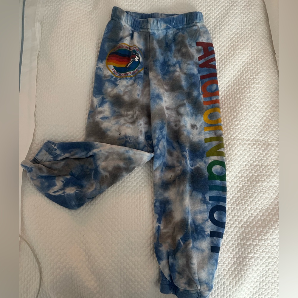 Aviator Nation Cloud Tie-Dye Sweatpants- Hamptons Edition